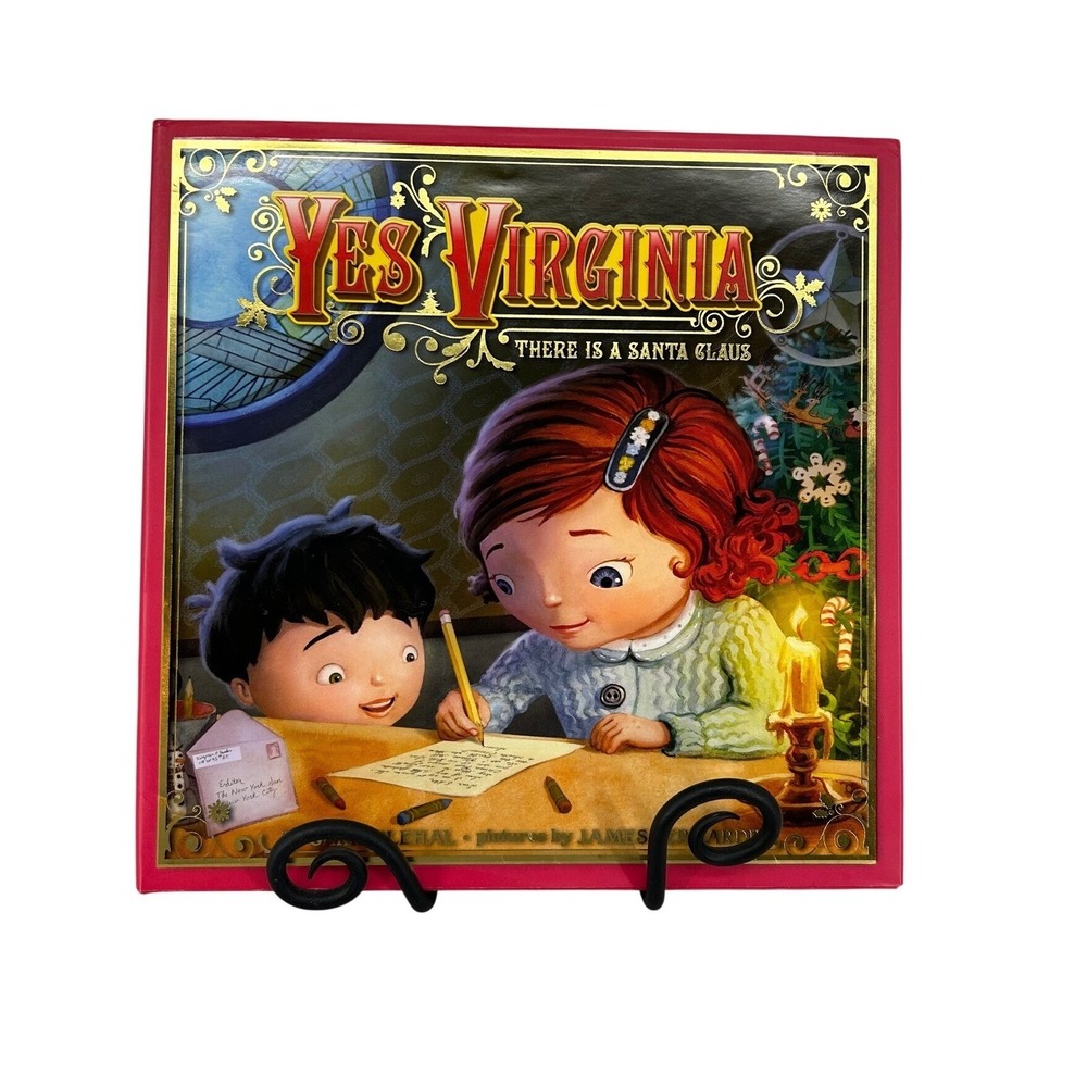 Yes Virginia There Is‎ A Santa Claus Childrens Book Hardcover Christmas Story